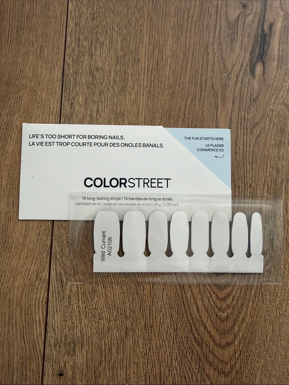 Color Street Nail Strips - Wild Currant - Picture 2 of 2